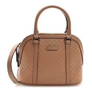 Soft Microguccissima Mini Dome Bag #238654G10B